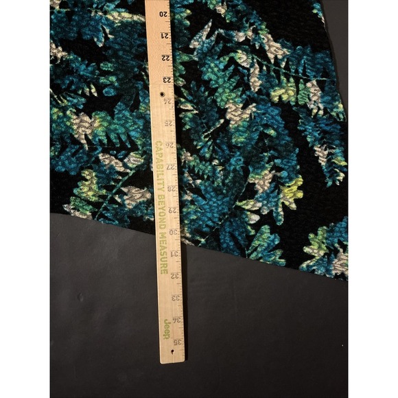 Catherines 3/4 Sleeve Easy‎ Fit Tunic Top Plus Size 1X New 18/20W Blouse Green - Picture 9 of 9